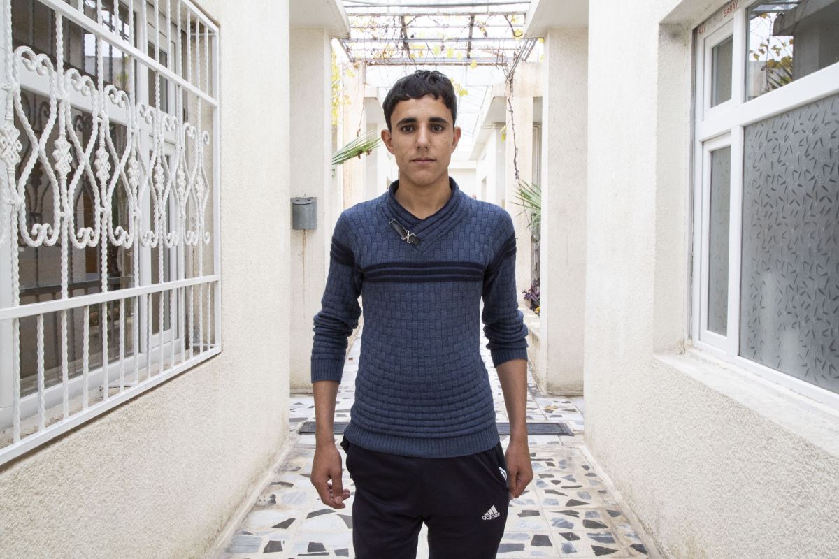 Muhamed dopo i giorni al Centro EMERGENCY di Sulaimaniya