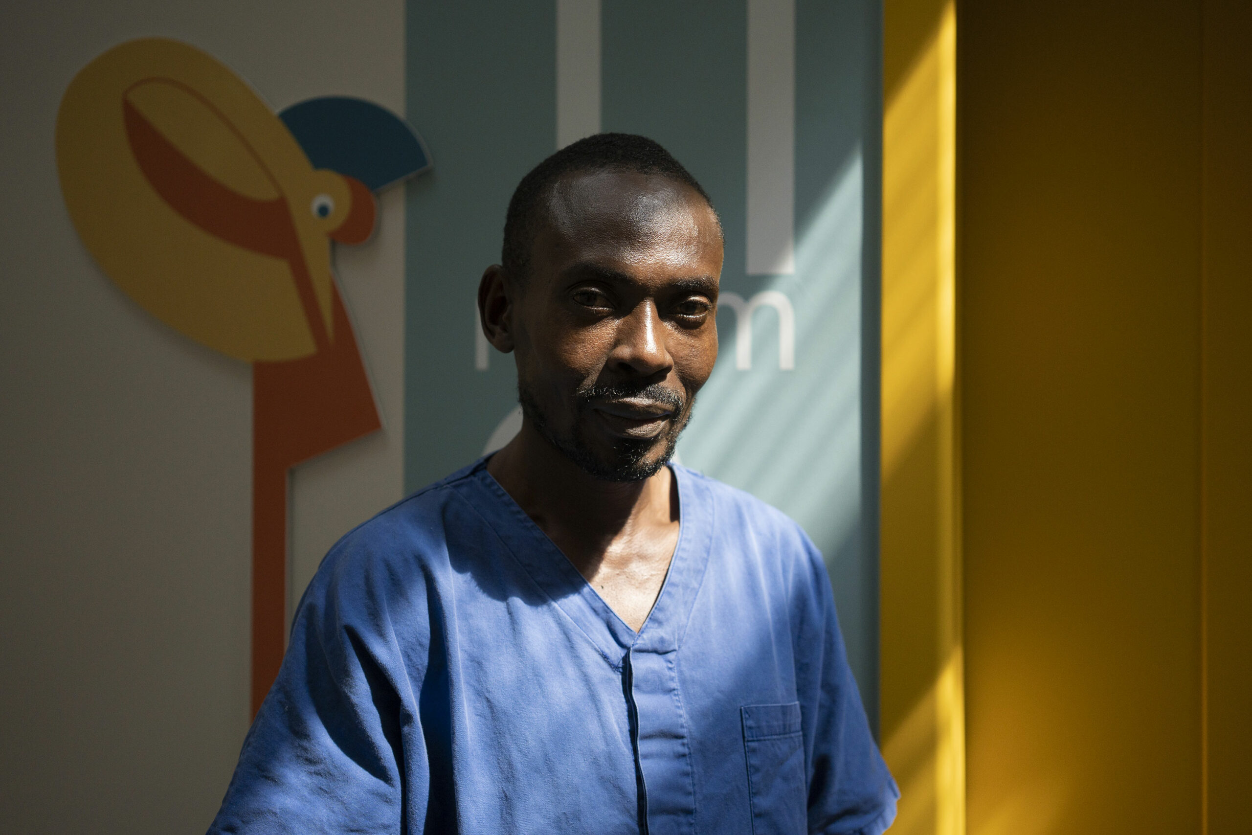 William, papà di Clever, Uganda