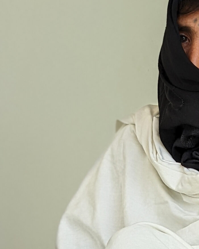La mamma di A., paziente del nostro ospedale a Lashkar-gah